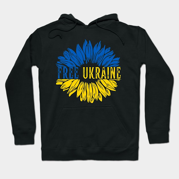 Free Ukraine Hoodie by Fashion planet